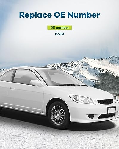 Interior Front Driver Left Side Side Replacement for 2001-2005 for Honda