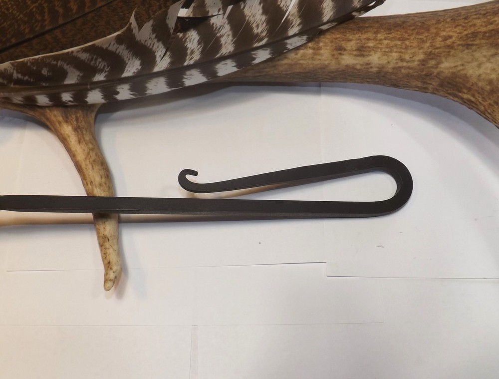 hand forged patio fireplace poker