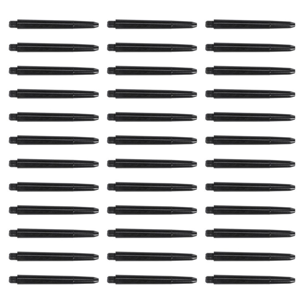 100Pcs Plastic Dart Shafts for Enhanced Flight Path with 2BA Screw Thread
