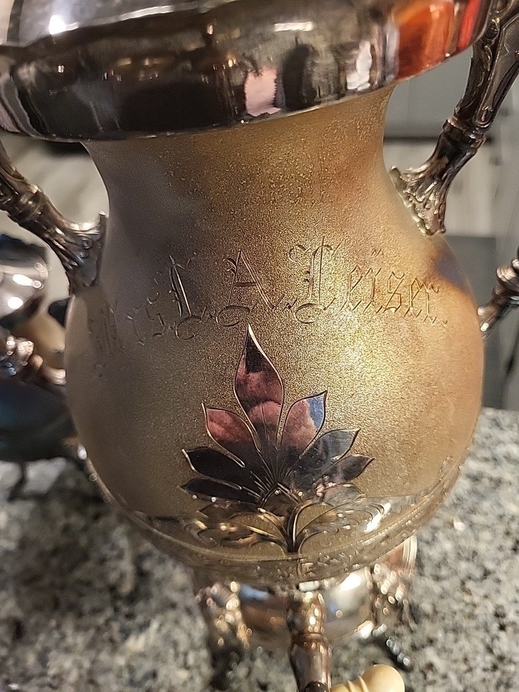 Victorian Silver Plated Coffee Set