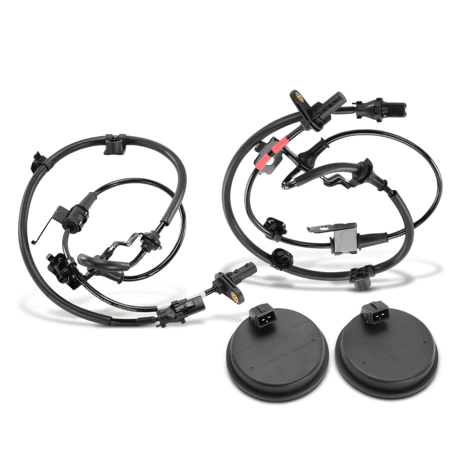 4x Front and Rear Side ABS Wheel Speed Sensor for Hyundai Sonata 2015-2019 FWD