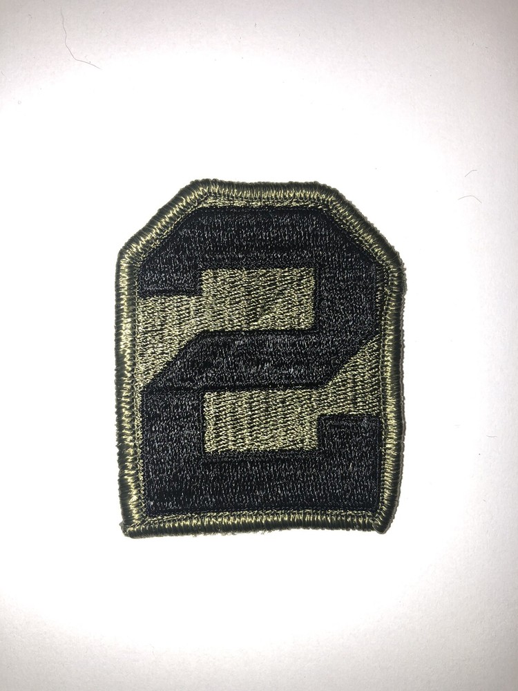 2nd Army  U.S. Army Subdued Shoulder Patch Insignia