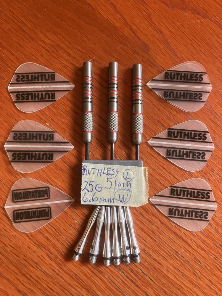 RUTHLESS  DARTS - 25 GRAMS - MINT