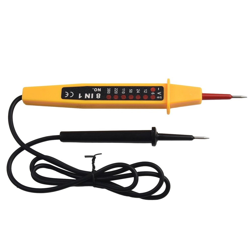 Voltage Tester Dimensions Display Elements Frequency Range Material Plastic