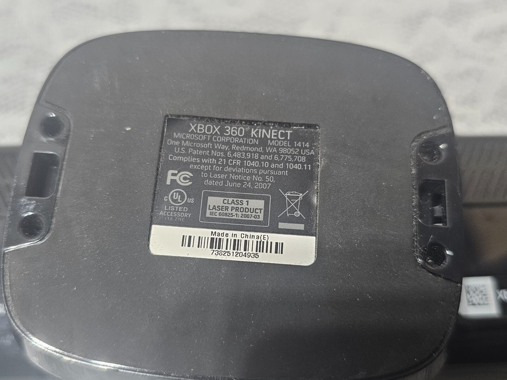 OEM Microsoft Xbox 360 Kinect Sensor Model 1414 Black
