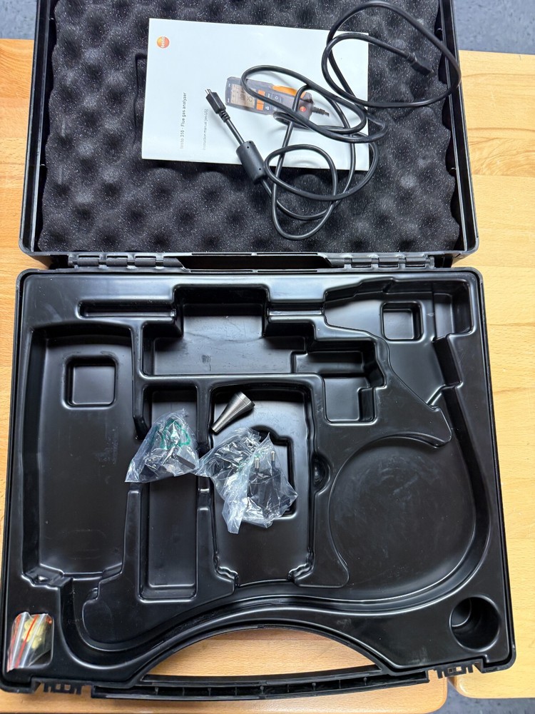 Used Testo 310 Residential Combustion Analyzer with Printer! Needs O2 Sensor