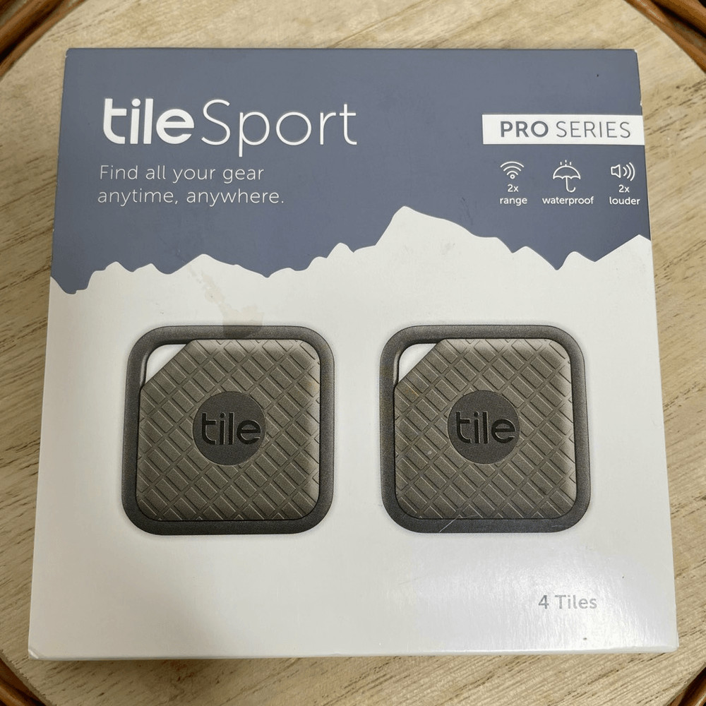 New Tile Sport Pro Series Tracking 4 Pack 2x Range Style Tracker Keychain Device
