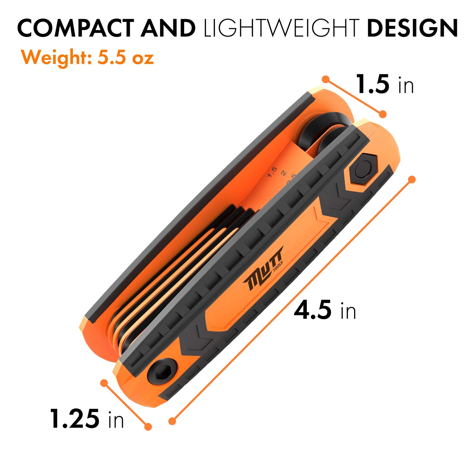 25pc Folding Allen and Torx Wrench Set | Metric, SAE Hex Key Sets and Star Keys