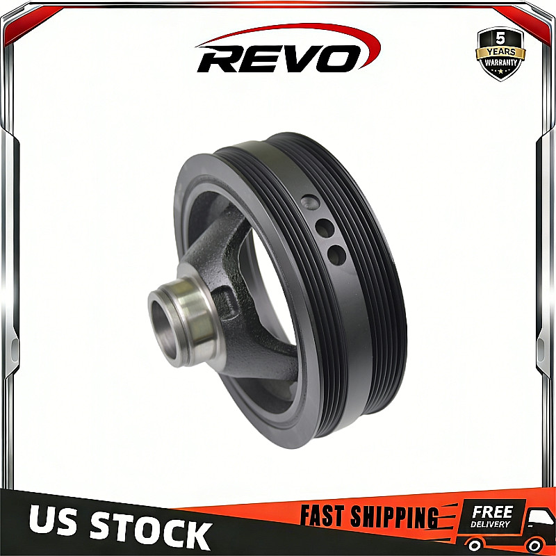 Harmonic Balancer Crank Pulley For Chevy GMC Truck Van Tahoe 4.8L 5.3L 6.0L 6.2L