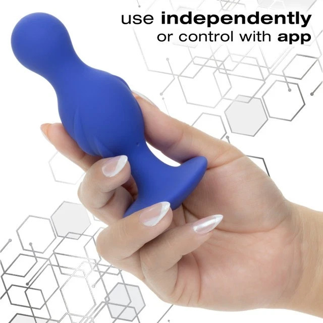 CalExotics Connect Advanced Probe – App-Controlled Rechargeable Silicone Vibe