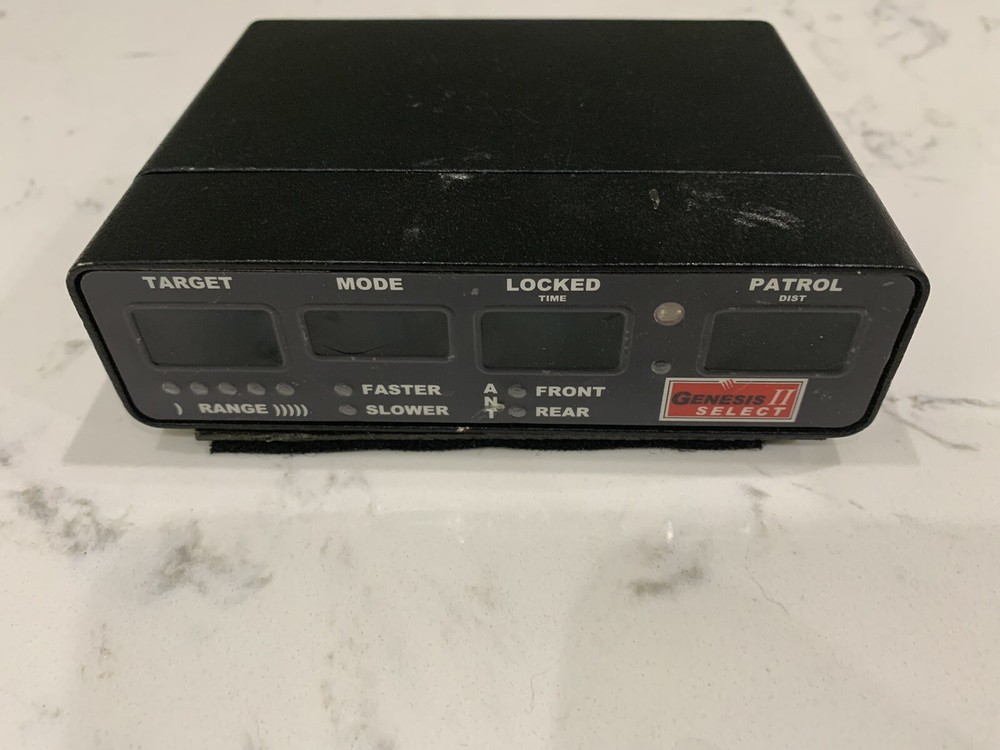 Decatur Genesis II Radar Counting Unit -UNTESTED For Parts-