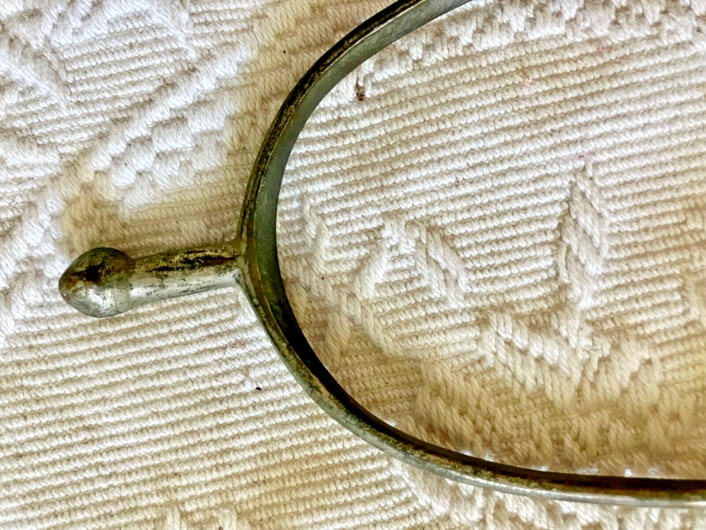 Antique Humane Spurs, Metal, Nub Type
