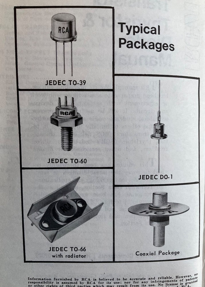 RCA Transistor Thyristor & Diode Manual 1969
