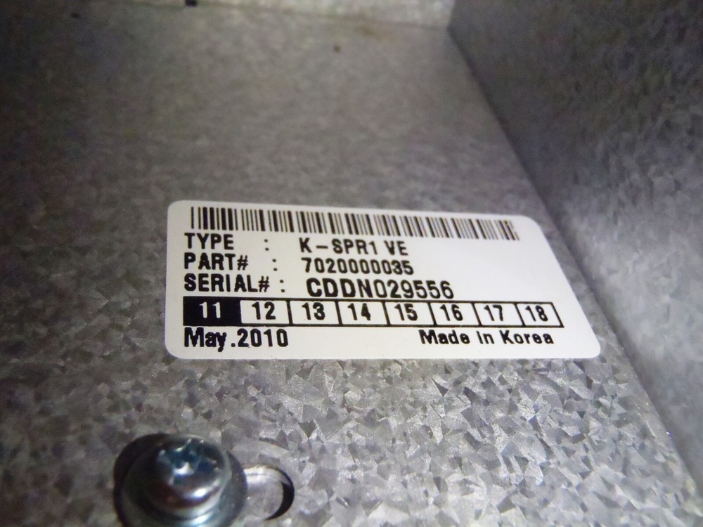 Hyosung ATM Receipt Printer Complete Unit Model #K-SSPR1 VE