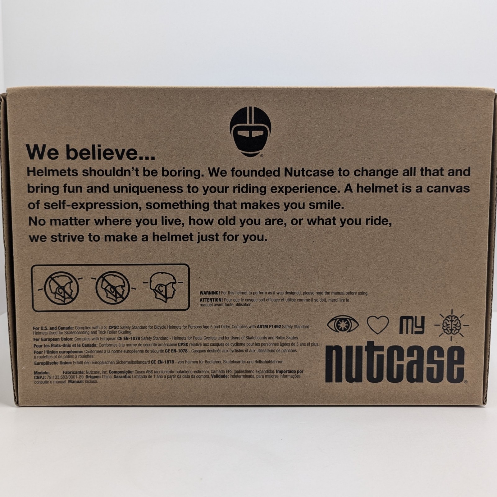 Nutcase Little Nutty Multi-Sport Helmet All Eyes On You Toddler 18 7/8–20.5"