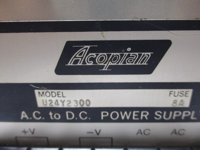 ACOPIAN U24Y2300 (AS IS) NSNP