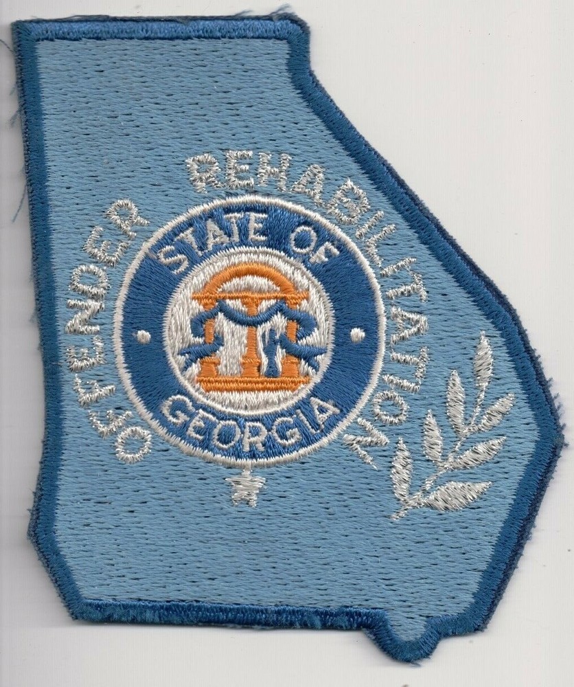 AH Patch, Vintage Georgia Offender Rehabilitation Patch