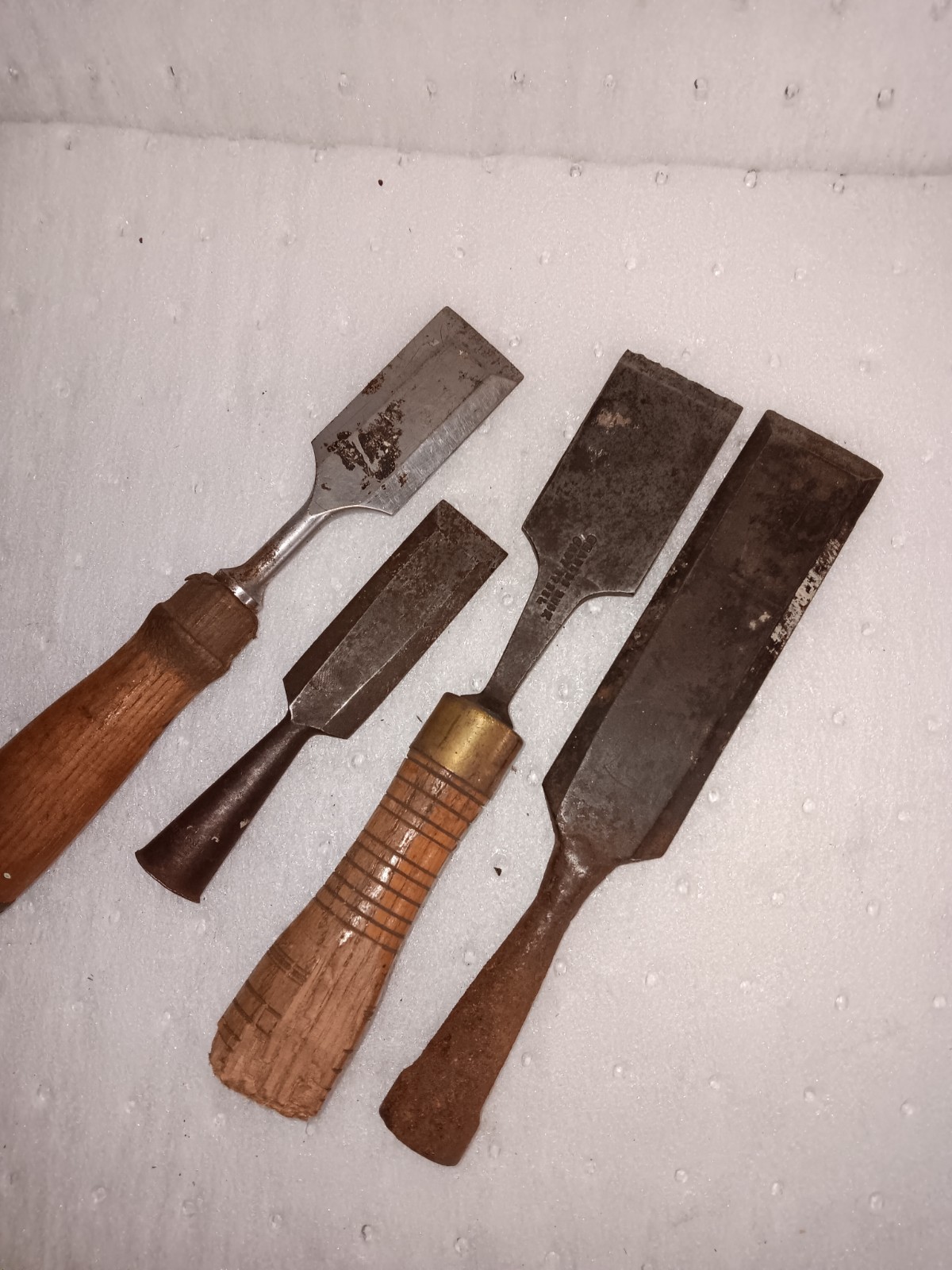Lot of 12 Vintage Chisels Greaves ,Simmons ,Buck, J H Swift