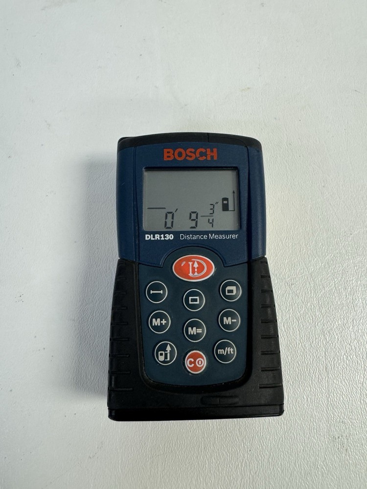 Bosch DLR130 Distance Measurer Tool With Case