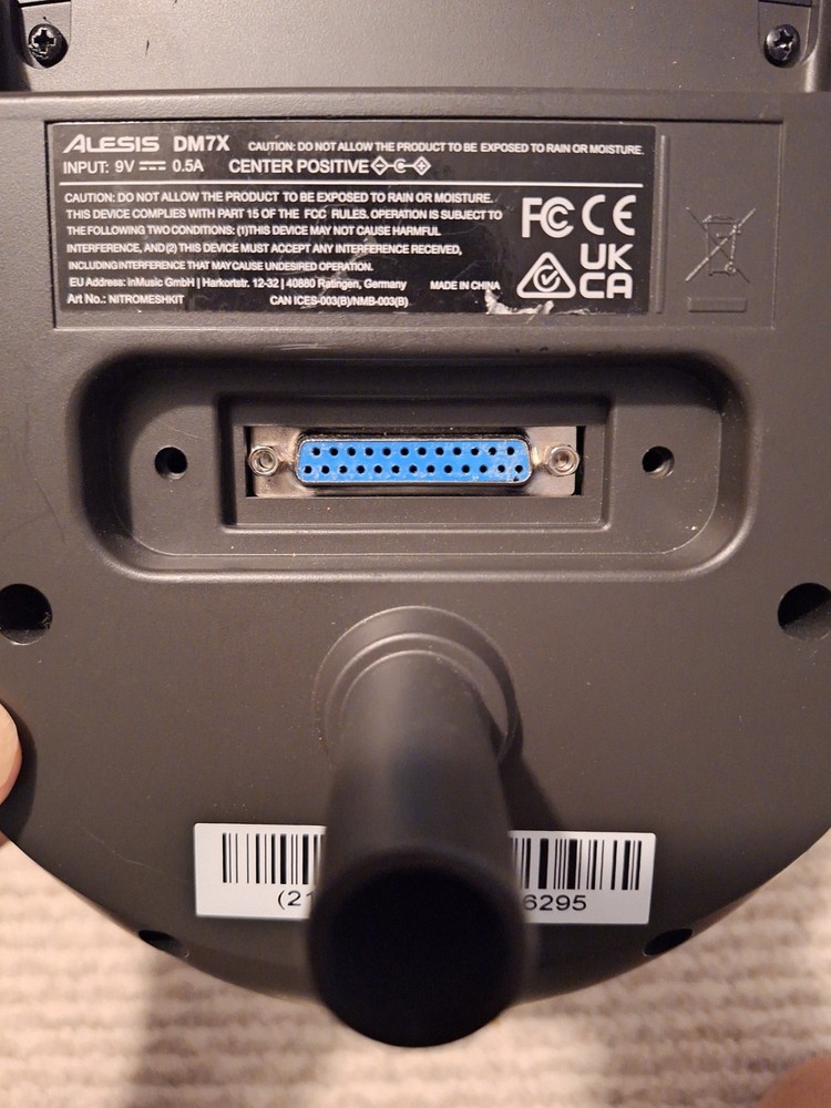 Alesis Nitro DM7X Drum Module BRAIN AC Adapter