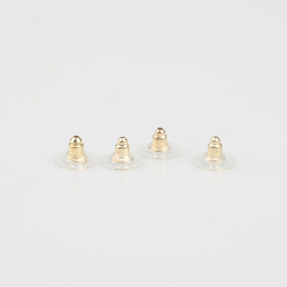 Earring Backs Post Backings Stopper Silver Golden Stud Secure Hook Earring Lots