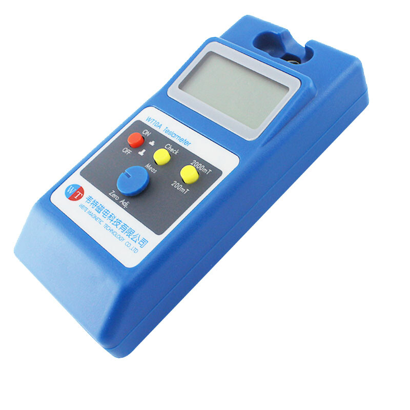 WT10A LCD Tesla Meter Gaussmeter Surface Magnetic Field Tester Ns Function