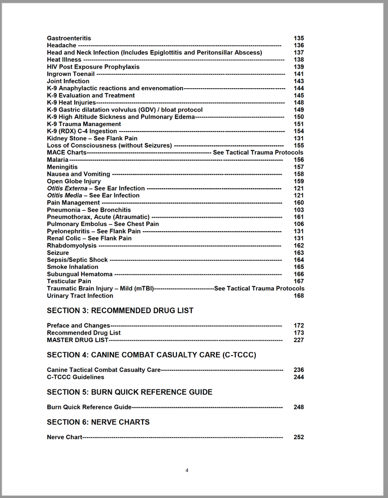 253 Page TCCC SOF Special Forces Medic ADVANCED TACTICAL PARAMEDIC Manual on CD