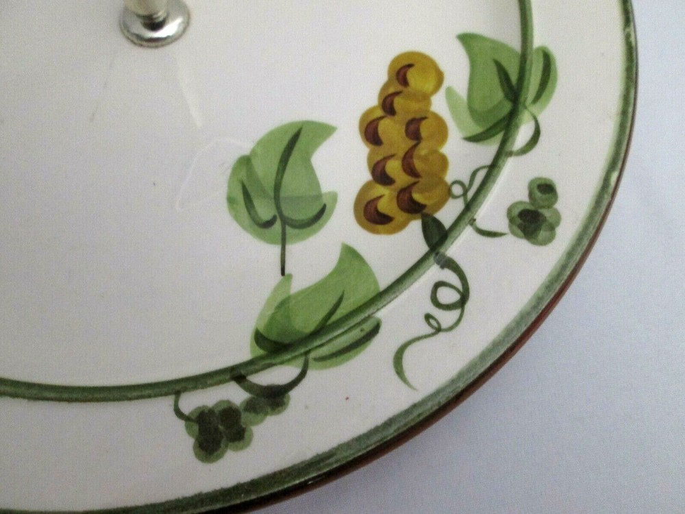 Stangl Golden Grape Appetizer Tray with Handle
