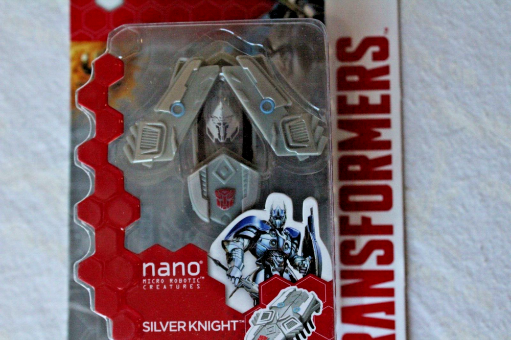 HexBug Nano Transformers SILVERKNIGHT MOC NEW 2014 Hasbro Micro Robotic Creature