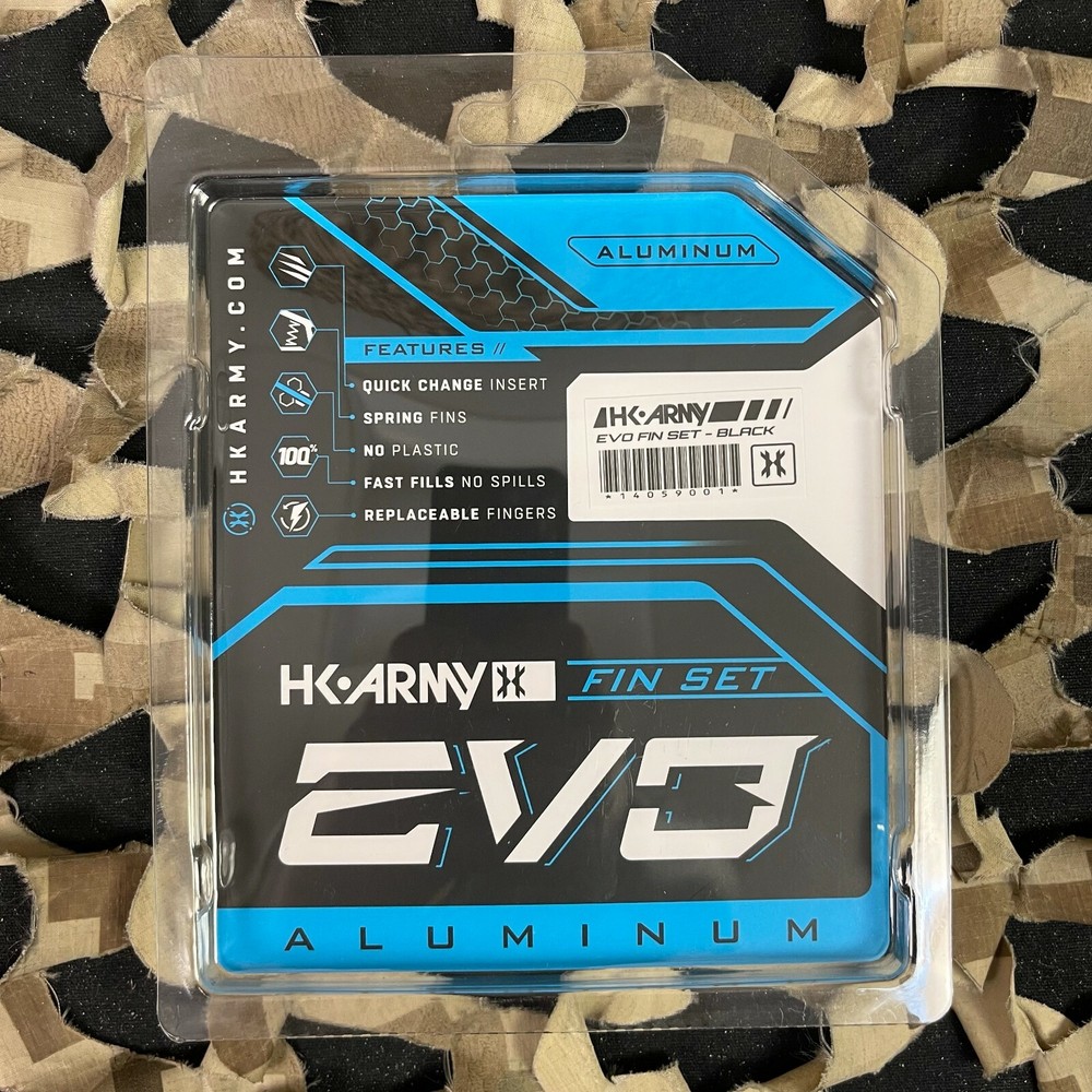HK Army EVO Replacement Fin Set Black 2-Pack
