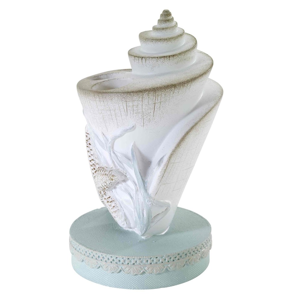 Toothbrush Holder, ic Bathroom Essentials, Ceramic Organizer, White