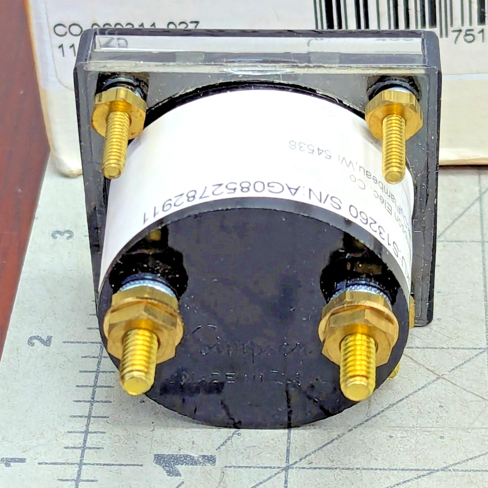 0-1000 DC MICROAMPERES PANEL METER SIMPSON S13260 NEW IN BOX [RSOF]