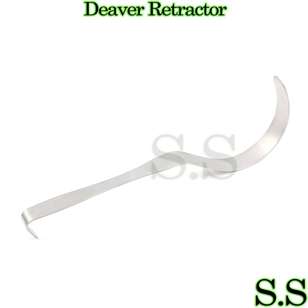 DEAVER Retractor SOLID HANDLE Surgical Instrument1X12"