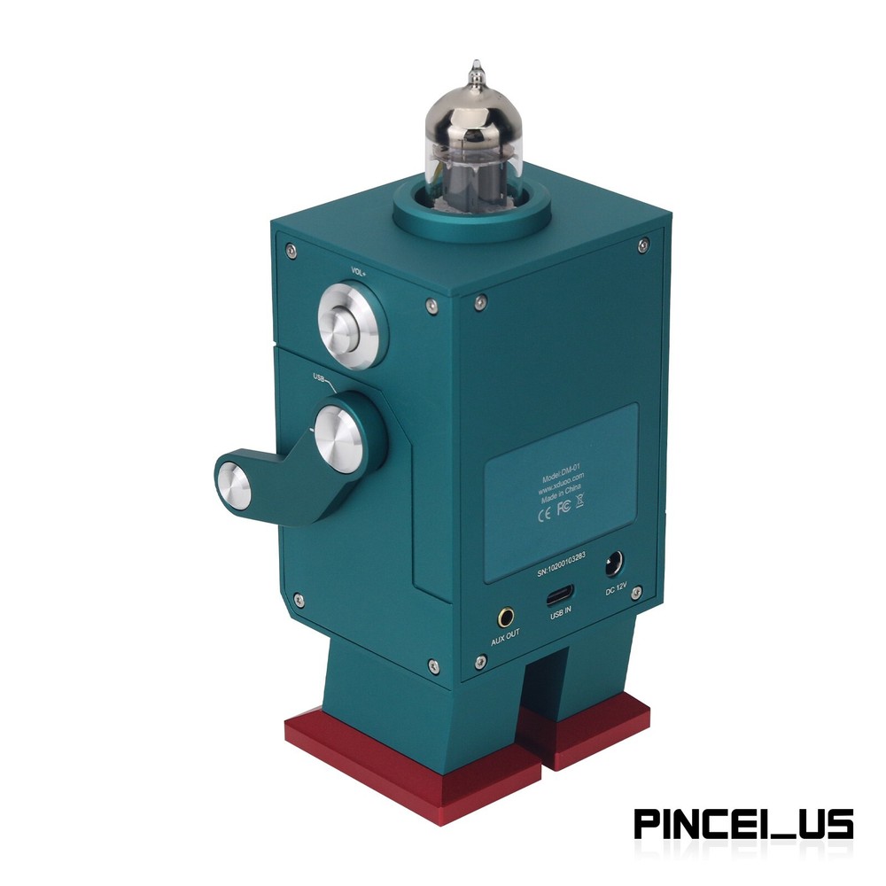 xDuoo DM-01 Robot-shape Cyber Audio Decoder Bluetooth5.4 HiFi For Windows/Linux