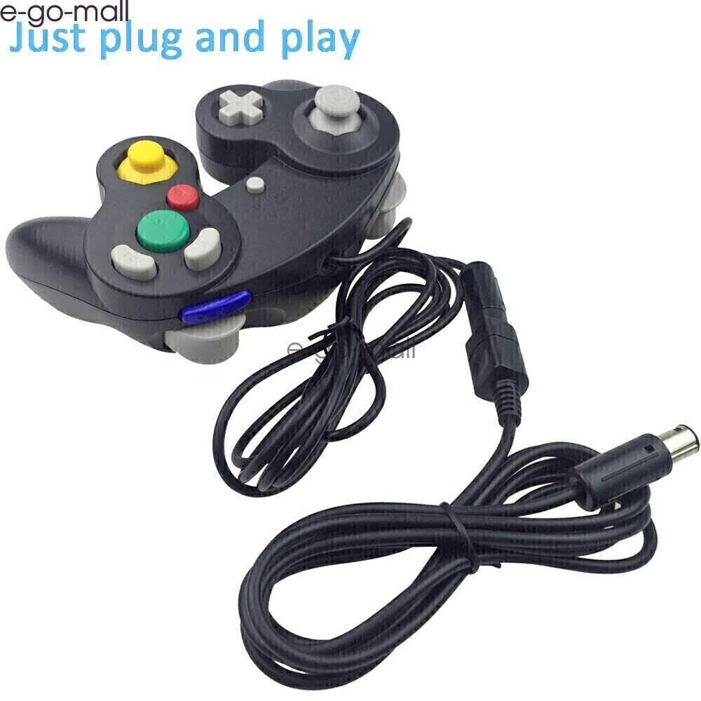 2 Pack Wired Gamecube Controller for Switch Wii U PC(need adapter) GameCube