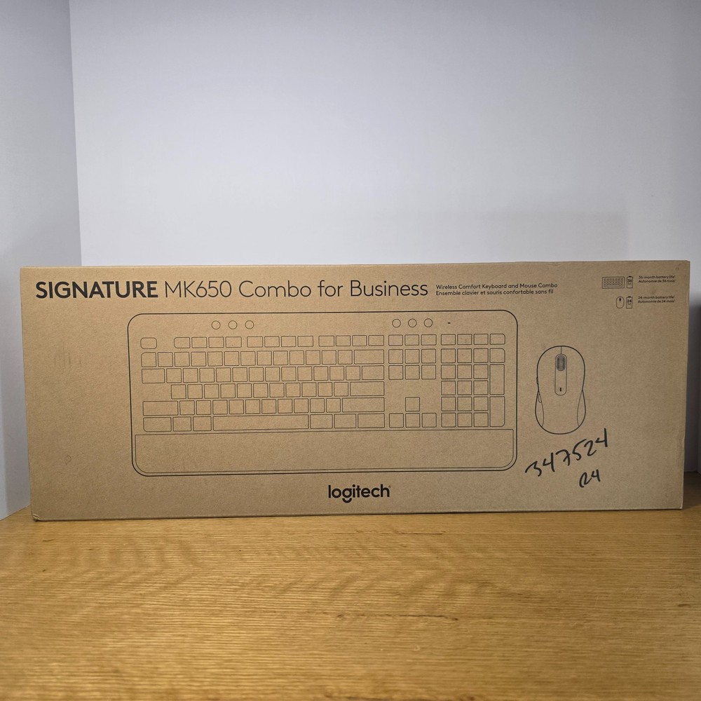 Logitech Signature MK650 Combo Black Wireless Mouse & Keyboard