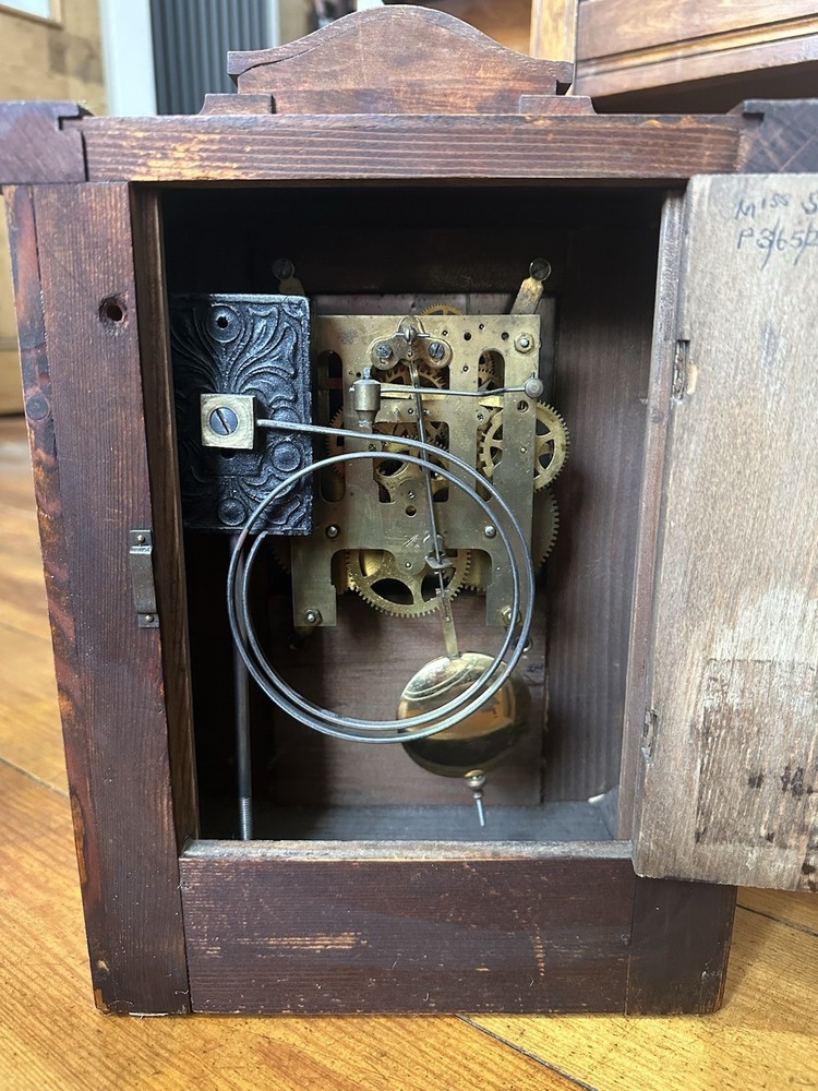 Antique German HAC Hammer Strike Bracket Clock