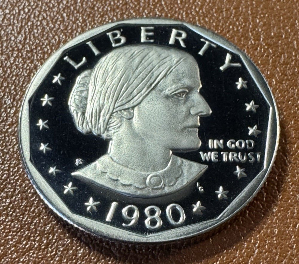 1980-S Proof Susan B. Anthony Dollar *GEM*  (DCAM)