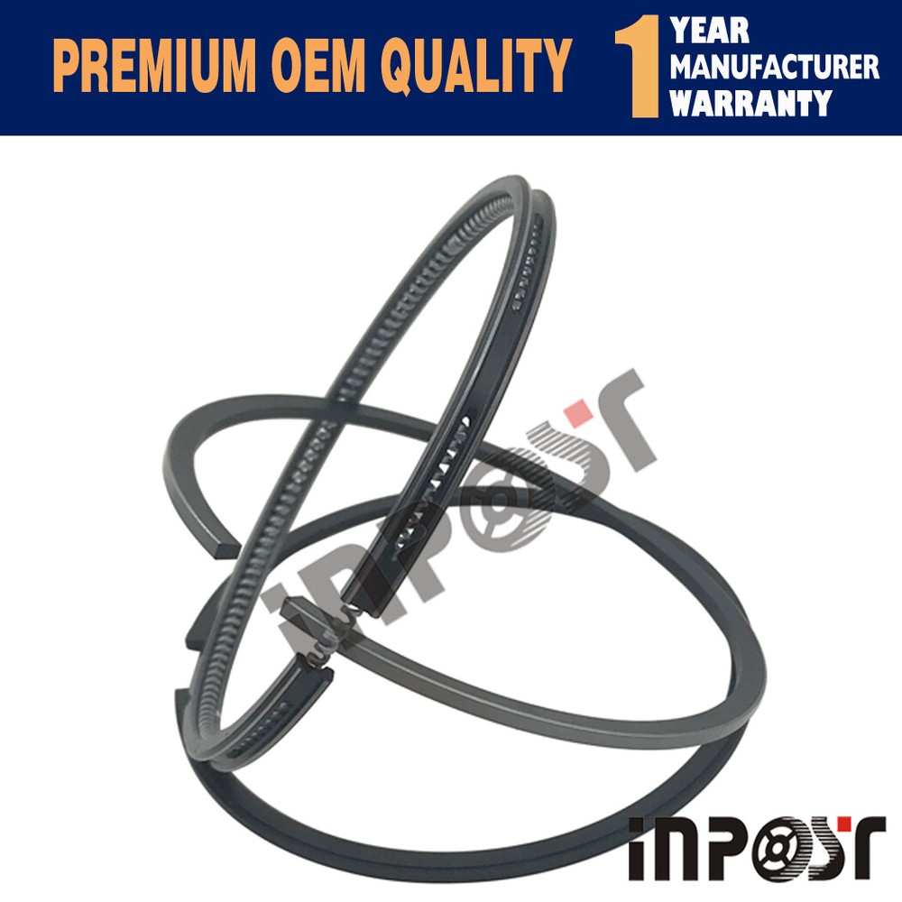 4 Set TK486E Piston Ring Fit for Thermo King TK4.86E Engine STD Size 86*2+2+4