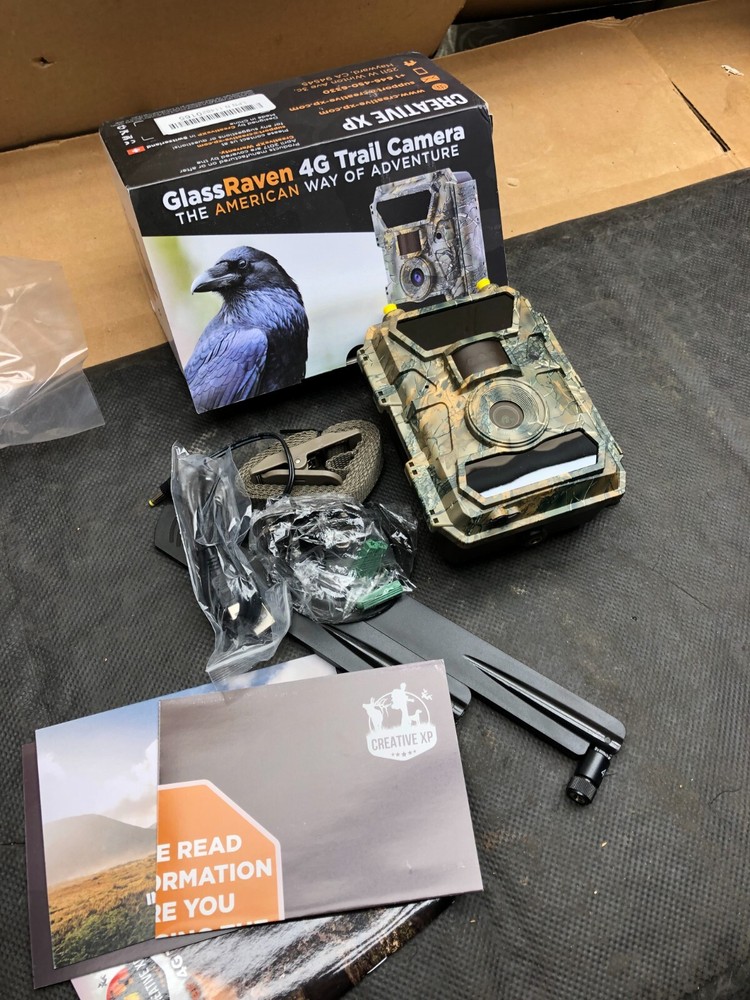 Glass Raven 4G Trail Camera creative xp