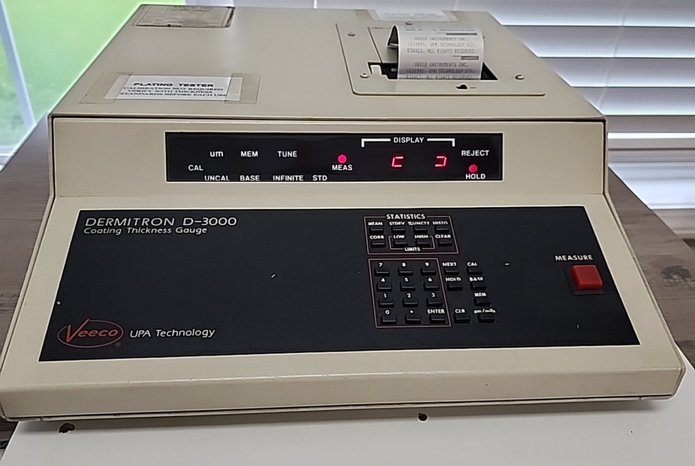 UPA TECHNOLOGY DEMITRON D-3000 PRECISION COATING THICKNESS GAUGE