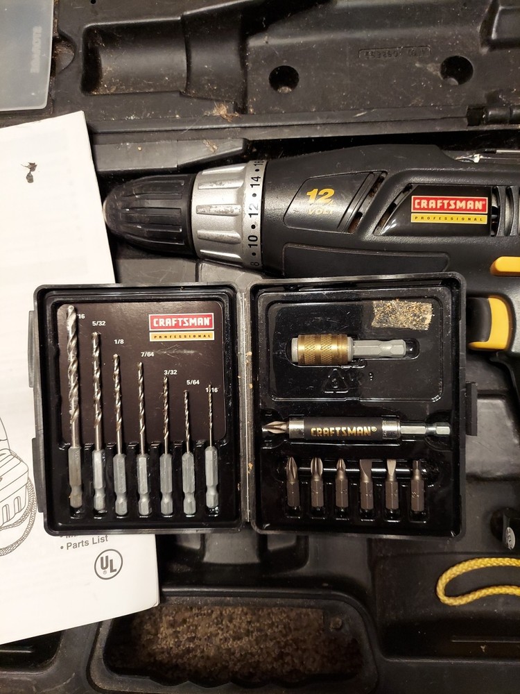 Craftsman Professional Drill / Driver 12v 3/8”