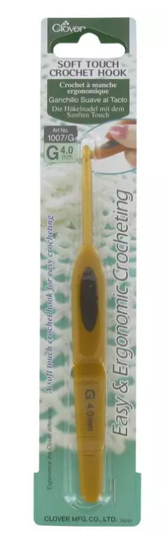 Clover Soft Touch Crochet Hook Various Sizes New