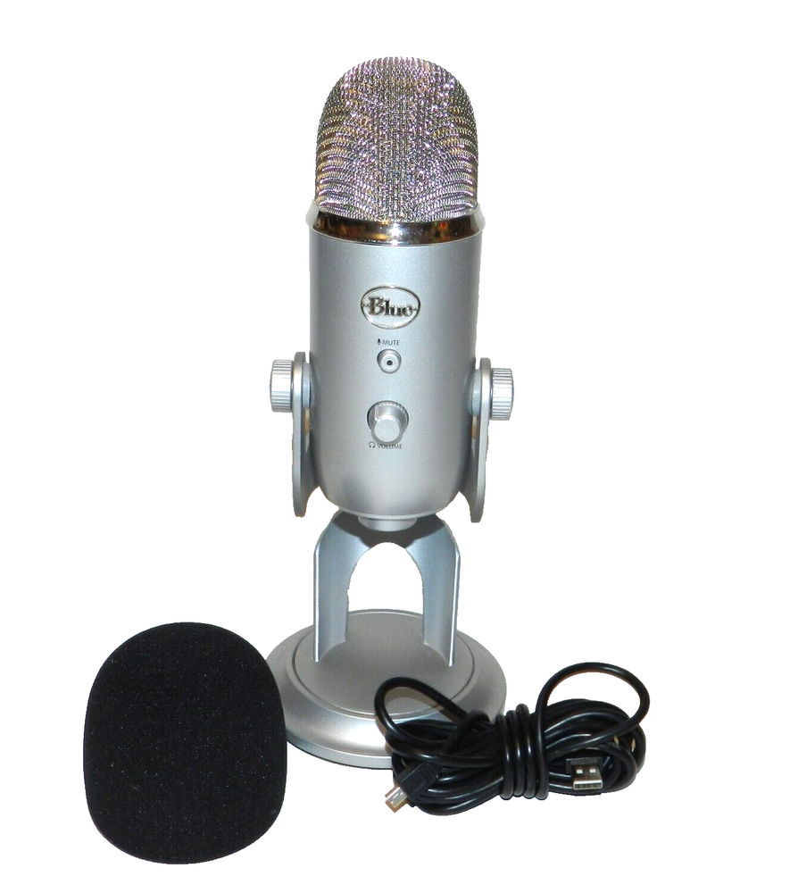Logitech - Blue Yeti Professional Multi-Pattern USB Condenser Gaming Microphone