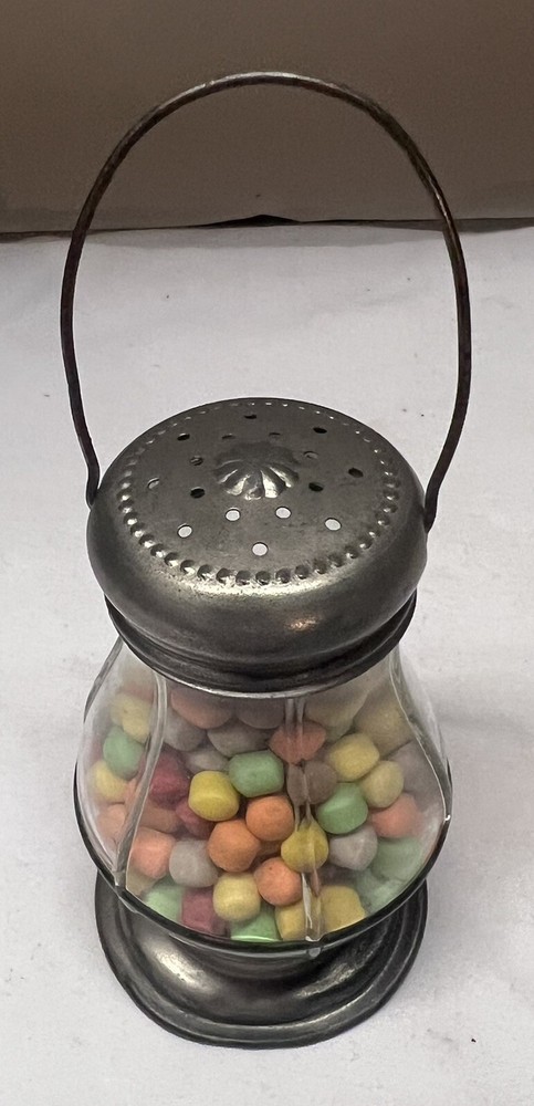 Vtg Railroad Light Candy Holder
