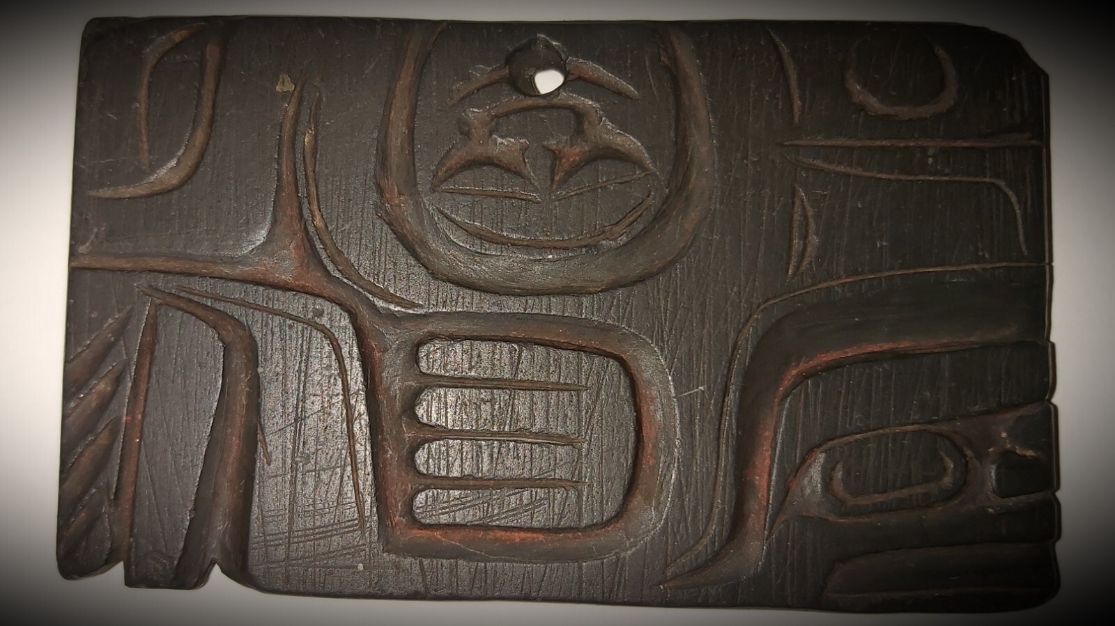 Northwest Coast Haida Argillite Pendant....1850s