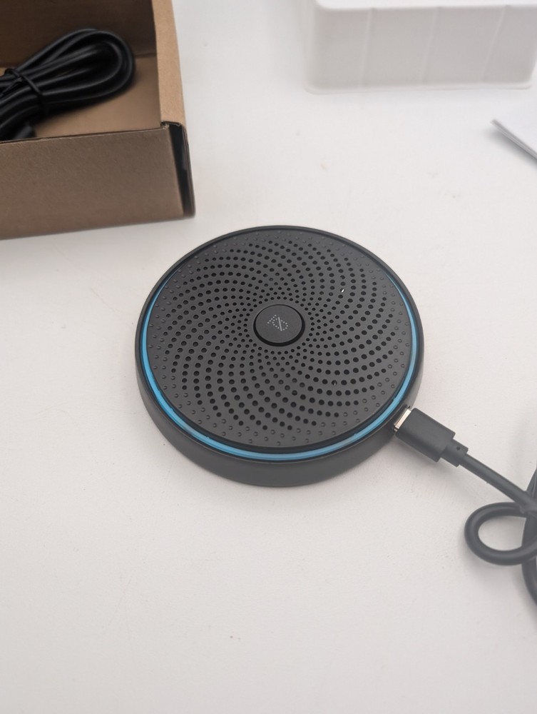 USB Conference Microphone for Computer, 360Â°Omnidirectional Condenser PC Mic Pi