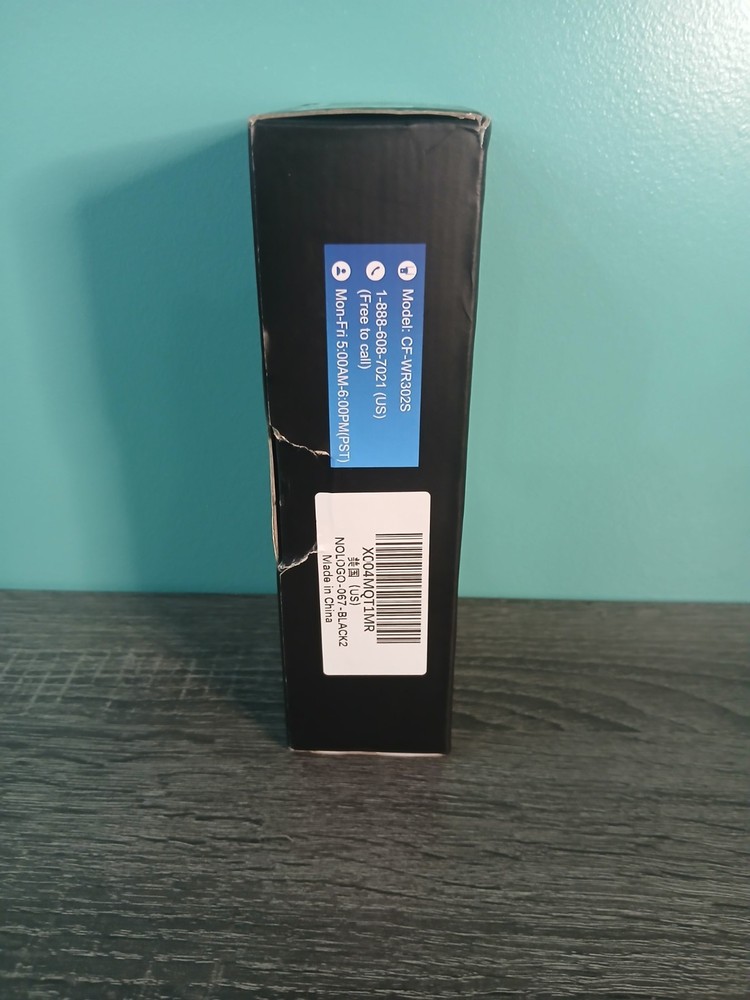 Avery Model: CF-WR302S 300Mbps Wireless WiFi Range Extender BLACK