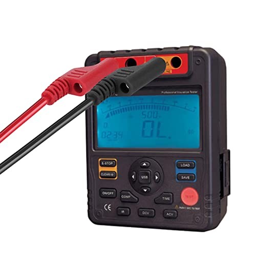 2 Pcs Stackable Banana Plug Test Leads