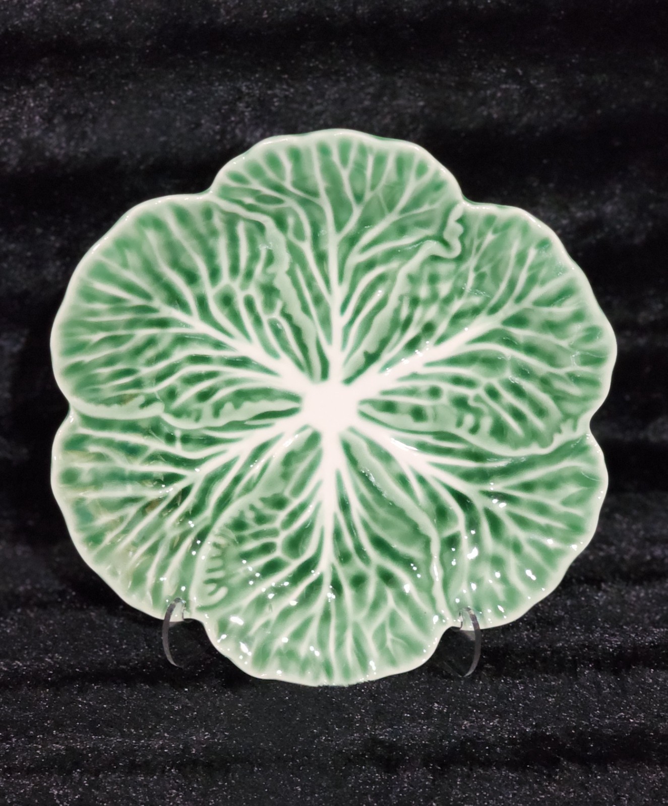 8 Green Cabbage 4 Dinner 4 Salad Plates Ceramic Hobby Lobby Easter Pinheiro Insp